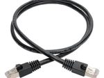 Eaton Tripp Lite Series Cat6a 10G Snagless Shielded STP Ethernet Kabel (RJ45 Stecker/Stecker), PoE, Schwarz, 3 ft. (0.91 m)