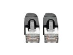 Eaton Tripp Lite Series Cat6a 10G Snagless Shielded STP Ethernet Kabel (RJ45 Stecker/Stecker), PoE, Schwarz, 35 ft. (10.67 m)