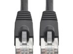 Eaton Tripp Lite Series Cat6a 10G Snagless Shielded STP Ethernet Kabel (RJ45 Stecker/Stecker), PoE, Schwarz, 6 ft. (1.83 m)
