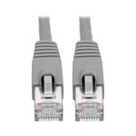 Eaton Tripp Lite Series Cat6a 10G Snagless Shielded STP Ethernet Kabel (RJ45 Stecker/Stecker), PoE, Gray, 10 ft. (3.05 m)