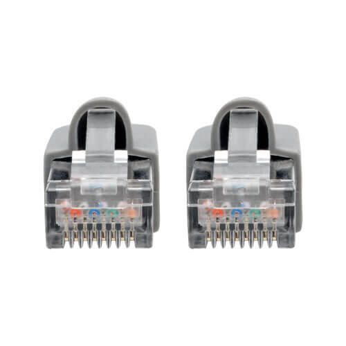 Eaton Tripp Lite Series Cat6a 10G Snagless Shielded STP Ethernet Kabel (RJ45 Stecker/Stecker), PoE, Gray, 10 ft. (3.05 m)