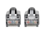 Eaton Tripp Lite Series Cat6a 10G Snagless Shielded STP Ethernet Kabel (RJ45 Stecker/Stecker), PoE, Gray, 10 ft. (3.05 m)