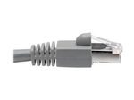 Eaton Tripp Lite Series Cat6a 10G Snagless Shielded STP Ethernet Kabel (RJ45 Stecker/Stecker), PoE, Gray, 10 ft. (3.05 m)
