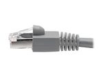 Eaton Tripp Lite Series Cat6a 10G Snagless Shielded STP Ethernet Kabel (RJ45 Stecker/Stecker), PoE, Gray, 10 ft. (3.05 m)