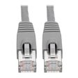 Eaton Tripp Lite Series Cat6a 10G Snagless Shielded STP Ethernet Kabel (RJ45 Stecker/Stecker), PoE, Gray, 15 ft. (4.57 m)