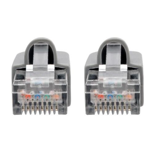 Eaton Tripp Lite Series Cat6a 10G Snagless Shielded STP Ethernet Kabel (RJ45 Stecker/Stecker), PoE, Gray, 25 ft. (7.62 m)