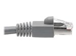 Eaton Tripp Lite Series Cat6a 10G Snagless Shielded STP Ethernet Kabel (RJ45 Stecker/Stecker), PoE, Gray, 5 ft. (1.52 m)