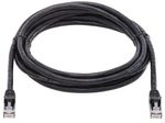 Eaton Tripp Lite Series Cat6a 10G Snagless UTP Ethernet Kabel (RJ45 Stecker/Stecker), Schwarz, 10 ft. (3.05 m)