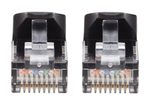 Eaton Tripp Lite Series Cat6a 10G Snagless UTP Ethernet Kabel (RJ45 Stecker/Stecker), Schwarz, 5 ft. (1.52 m)