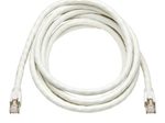 Eaton Tripp Lite Series Cat8 25G/40G Certified Snagless Shielded S/FTP Ethernet Kabel (RJ45 Stecker/Stecker), PoE, White, 10 ft. (3.05 m)