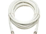 Eaton Tripp Lite Series Cat8 25G/40G Certified Snagless Shielded S/FTP Ethernet Kabel (RJ45 Stecker/Stecker), PoE, White, 15 ft. (4.57 m)