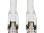 Eaton Tripp Lite Series Cat8 25G/40G Certified Snagless Shielded S/FTP Ethernet Kabel (RJ45 Stecker/Stecker), PoE, White, 6 ft. (1.83 m)