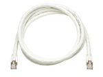 Eaton Tripp Lite Series Cat8 25G/40G Certified Snagless Shielded S/FTP Ethernet Kabel (RJ45 Stecker/Stecker), PoE, White, 6 ft. (1.83 m)