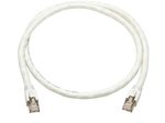 Eaton Tripp Lite Series Cat8 25G/40G-Certified Snagless Shielded S/FTP Ethernet Kabel (RJ45 Stecker/Stecker), PoE, White, 3 ft. (0.91 m)