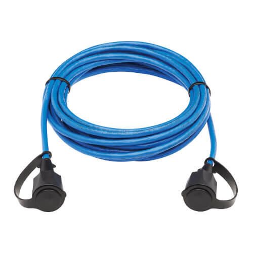 Eaton Tripp Lite Series Industrial Cat6 UTP Ethernet Kabel (RJ45 Stecker/Stecker), 100W PoE, CMR-LP, IP68, Blue, 16 ft. (4.88 m)