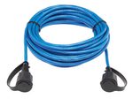 Eaton Tripp Lite Series Industrial Cat6 UTP Ethernet Kabel (RJ45 Stecker/Stecker), 100W PoE, CMR-LP, IP68, Blue, 23 ft. (7.01 m)