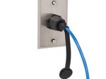 Eaton Tripp Lite Series Industrial Cat6 UTP Ethernet Kabel (RJ45 Stecker/Stecker), 100W PoE, CMR-LP, IP68, Blue, 33 ft. (10.05 m)