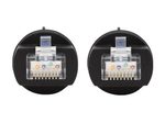 Eaton Tripp Lite Series Industrial Cat6 UTP Ethernet Kabel (RJ45 Stecker/Stecker), 100W PoE, CMR-LP, IP68, Blue, 33 ft. (10.05 m)