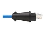 Eaton Tripp Lite Series Industrial Cat6 UTP Ethernet Kabel (RJ45 Stecker/Stecker), 100W PoE, CMR-LP, IP68, Blue, 33 ft. (10.05 m)