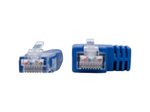 Eaton Tripp Lite Series Right-Angle Cat6 Gigabit Molded UTP Ethernet Kabel (RJ45 Right-Angle M zu RJ45 M), Blue, 1 ft. (0.31 m)
