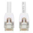 Eaton Tripp Lite Series Safe-IT Cat6a 10G Snagless Antibacterial S/FTP Ethernet Kabel (RJ45 Stecker/Stecker), PoE, White, 14 ft. (4.27 m)