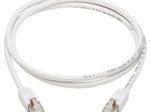 Eaton Tripp Lite Series Safe-IT Cat6a 10G Snagless Antibacterial S/FTP Ethernet Kabel (RJ45 Stecker/Stecker), PoE, White, 5 ft. (1.52 m)