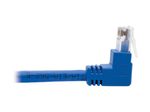 Eaton Tripp Lite Series Up/Down-Angle Cat6 Gigabit Molded UTP Ethernet Kabel (RJ45 Up-Angle M zu RJ45 Down-Angle M), Blue, 1 ft. (0.31 m)