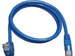 Eaton Tripp Lite Series Up-Angle Cat6 Gigabit Molded UTP Ethernet Kabel (RJ45 Right-Angle Up M zu RJ45 M), Blue, 10 ft. (3.05 m)
