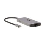 Eaton Tripp Lite Series 3-Port USB-C Hub - USB 3.2 Gen 1, 3 USB-A Ports, GbE, Thunderbolt 3, 100W PD Charging, Aluminum Housing
