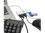 Eaton Tripp Lite Series 4-Port USB-C Hub mit Power Delivery, USB-C zu 4x USB-A Ports, USB 3.0, White