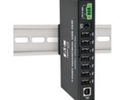 Eaton Tripp Lite Series 7-Port Industrial-Grade USB 2.0 Hub - 15 kV ESD Immunity, Metal Housing, Mountable