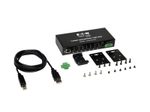 Eaton Tripp Lite Series 7-Port Industrial-Grade USB 2.0 Hub - 15 kV ESD Immunity, Metal Housing, Mountable
