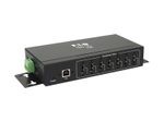 Eaton Tripp Lite Series 7-Port Industrial-Grade USB 2.0 Hub - 15 kV ESD Immunity, Metal Housing, Wall/DIN Mountable
