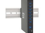 Eaton Tripp Lite Series 7-Port Industrial-Grade USB 3.0 SuperSpeed Hub - 20 kV ESD Immunity, Metal Housing, Mountable