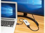Eaton Tripp Lite Series Dual-Monizur Thunderbolt 3 zu HDMI Adapter (M/2xF) - 4K 60 Hz, 4:4:4, Silver