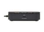 Eaton Tripp Lite Series Thunderbolt 3 Dual Monizur Docking Station - 8K/30Hz DisplayPort, 4K/60Hz HDMI, USB 3.2 Gen 2, GbE, 60W PD Charging - Schwarz