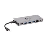 Eaton Tripp Lite Series USB-C Dock - 4K HDMI, USB 3.2 Gen 1, USB-A Hub, GbE, Memory Card, 100W PD Charging, Detachable Cord