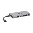 Eaton Tripp Lite Series USB-C Dock - 4K HDMI, USB 3.2 Gen 1, USB-A Hub, GbE, Memory Card, 100W PD Charging, Detachable Cord