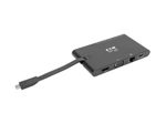 Eaton Tripp Lite Series USB-C Dock - 4K HDMI, VGA, USB 3.2 Gen 1, USB-A/C Hub, GbE, Memory Card, 100W PD Charging