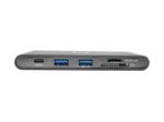 Eaton Tripp Lite Series USB-C Dock - 4K HDMI, VGA, USB 3.2 Gen 1, USB-A/C Hub, GbE, Memory Card, 100W PD Charging