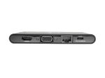 Eaton Tripp Lite Series USB-C Dock - 4K HDMI, VGA, USB 3.2 Gen 1, USB-A/C Hub, GbE, Memory Card, 100W PD Charging