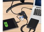 Eaton Tripp Lite Series USB-C Multiport Adapter - 4K 60 Hz HDMI, 3 USB-A Hub Ports, 100W PD Charging, HDR, HDCP 2.2