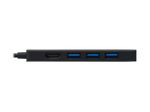 Eaton Tripp Lite Series USB-C Multiport Adapter - 4K 60 Hz HDMI, 3 USB-A Hub Ports, 100W PD Charging, HDR, HDCP 2.2