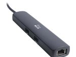 Eaton Tripp Lite Series USB-C Multiport Adapter - 8K HDMI, 3 USB Hub Ports, Gigabit Ethernet, 100W PD Charging, HDR, HDCP 2.3