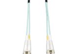 Eaton Tripp Lite Series 10G Duplex Multimode 50/125 OM3 LSZH Fiber Optic Kabel (LC/LC), Aqua, 2 m (6 ft.)