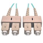 Eaton Tripp Lite Series 10Gb Duplex Multimode 50/125 OM3 LSZH Fiber Patch Kabel (SC/SC) - 1M