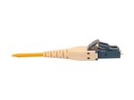 Eaton Tripp Lite Series 40/100/400G Singlemode 9/125 OS2 Fiber Optic Kabel (Duplex SN-UPC zu Duplex LC-UPC Stecker/Stecker), 2 m