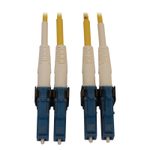 Eaton Tripp Lite Series 400G Duplex Singlemode 9/125 OS2 Switchable Fiber Optic Kabel (LC/UPC Stecker/Stecker), 7 m