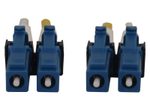 Eaton Tripp Lite Series 400G Duplex Singlemode 9/125 OS2 Switchable Fiber Optic Kabel (LC/UPC Stecker/Stecker), 1 m