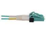 Eaton Tripp Lite Series 400G Multimode 50/125 OM4 Switchable Fiber Optic Kabel (Duplex LC-PC Stecker/Stecker), 2 m